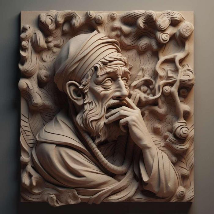 نموذج ثلاثي الأبعاد لآلة CNC 3D Art 